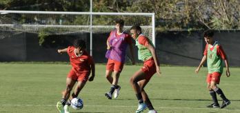 Two players defending in coordination