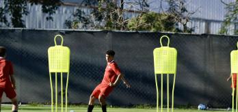 Receiving under pressure and moving into space