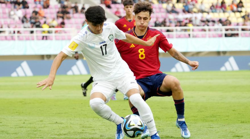 Uzbekistan 2-2 Spain
