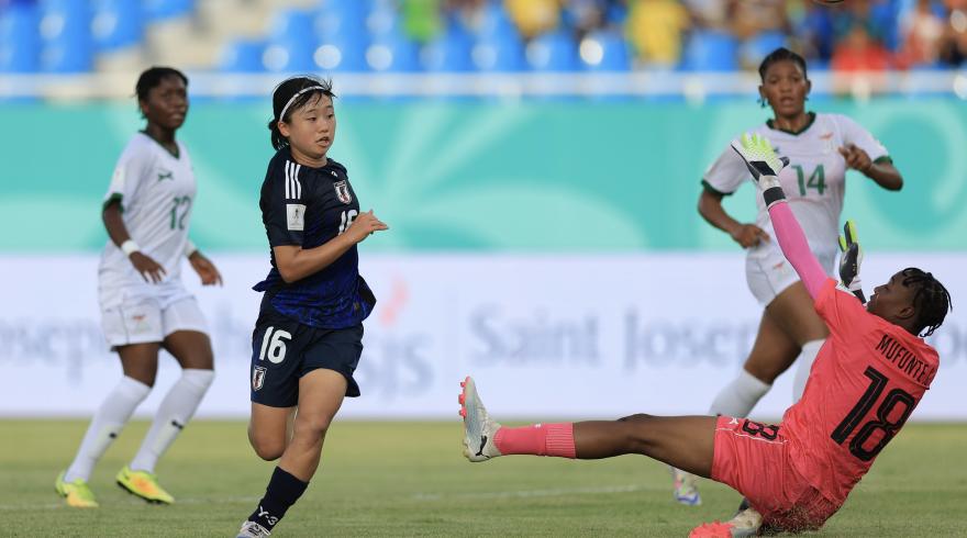 Zambia 1-4 Japan