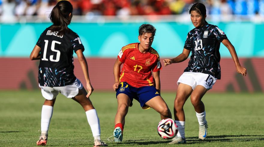 Spain 5-0 Korea Republic